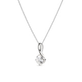 Viola Moissanite Pendant - 2.55 Carat DEF-color Gemstone