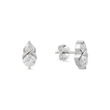 Zara Moissanite Earrings - Total 1 Carat DEF-color Gemstone