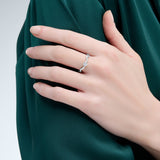 Rhea Moissanite Ring - 0.24 Carat DEF-color Gemstone