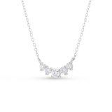 Corazon Moissanite Pendant - Total 0.44 Carat DEF-color Gemstone