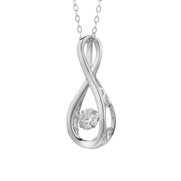 Jamila Moissanite Pendant - 0.42 Carat DEF-color Gemstone