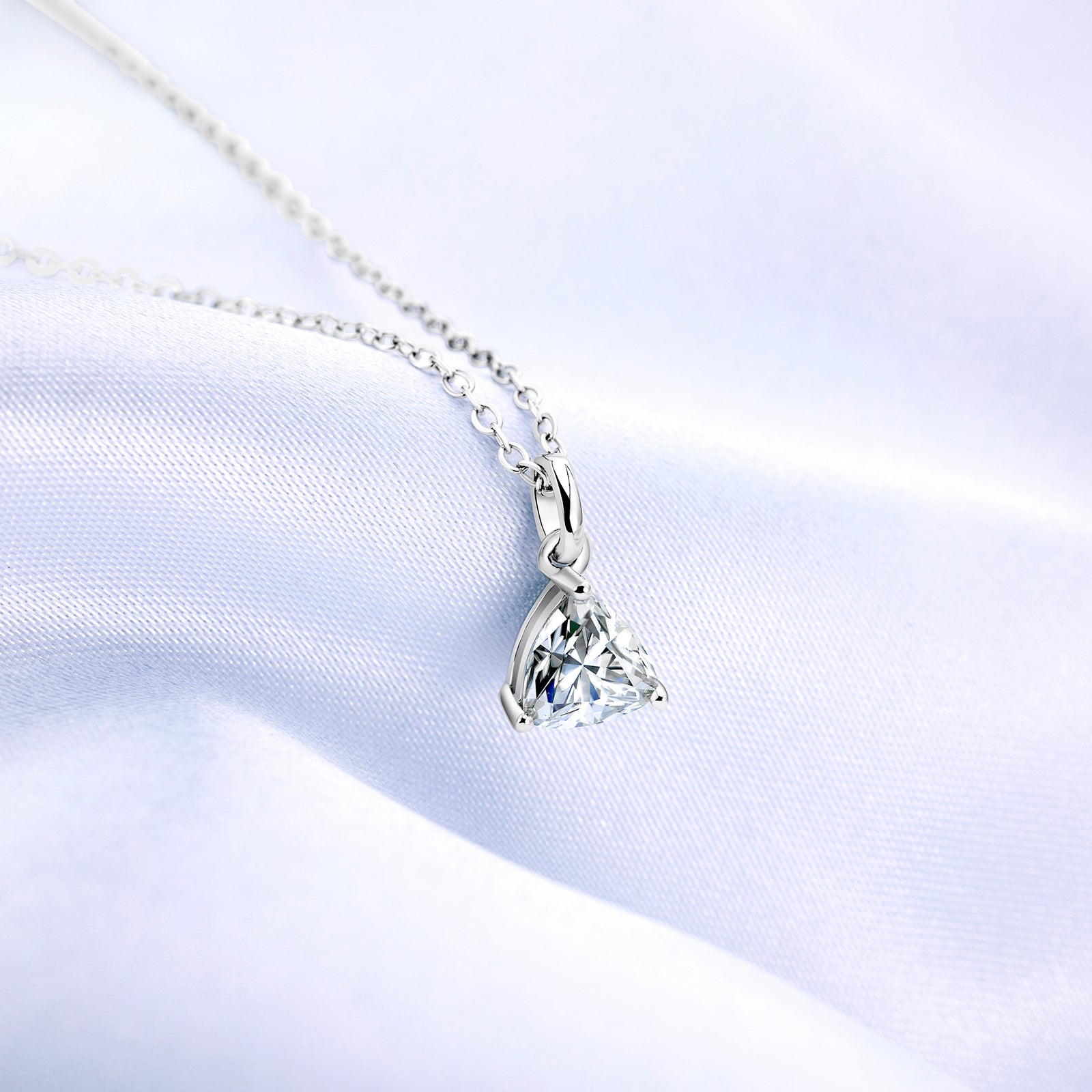 Francis Claire Lorelei Moissanite Pendant - 0.85 Carat DEF