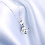 Moira Moissanite Pendant - 1.70 Carat DEF-color Gemstone