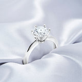 Capella Moissanite Ring - 1.70 Carat DEF-color Gemstone