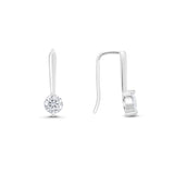 Cressida Moissanite Earrings - Total 0.85 Carat DEF-color Gemstone