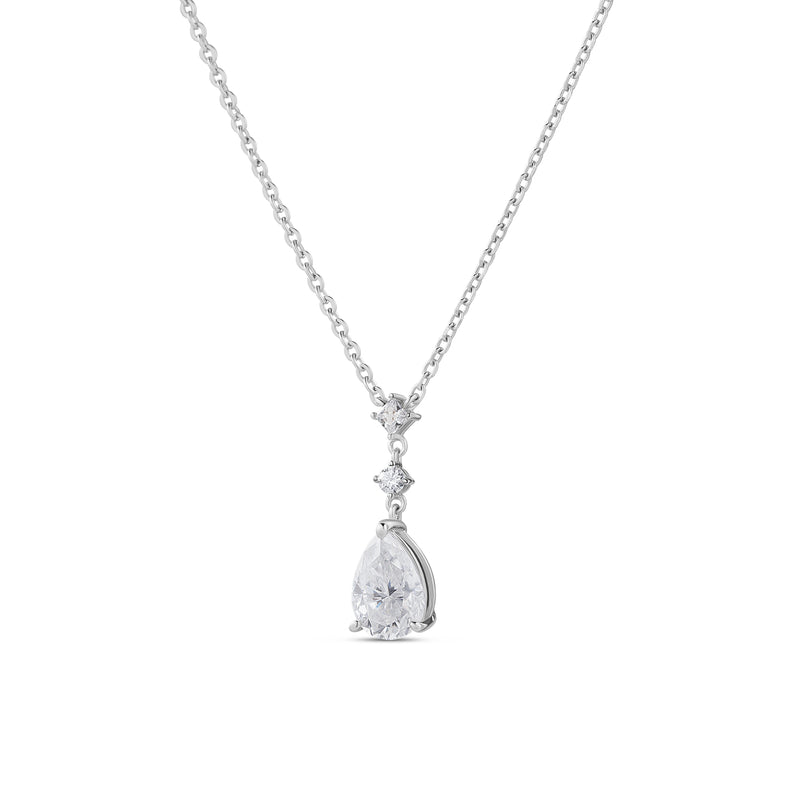 Amara Moissanite Pendant - 1.88 Carat DEF-color Gemstone