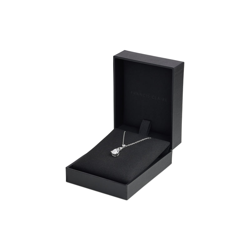 Amara Moissanite Pendant - 1.88 Carat DEF-color Gemstone