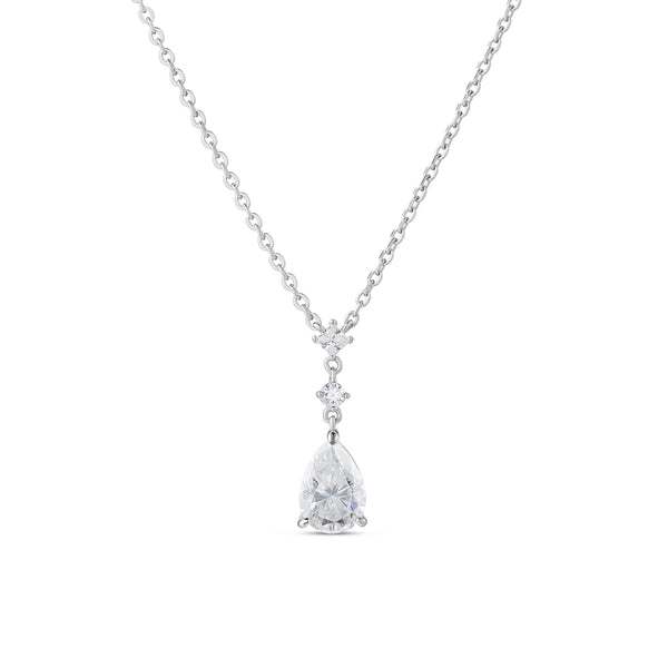 Amara Moissanite Pendant - 1.88 Carat DEF-color Gemstone