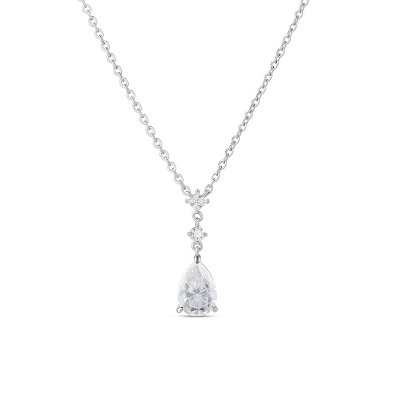 Amara Moissanite Pendant - 1.88 Carat DEF-color Gemstone