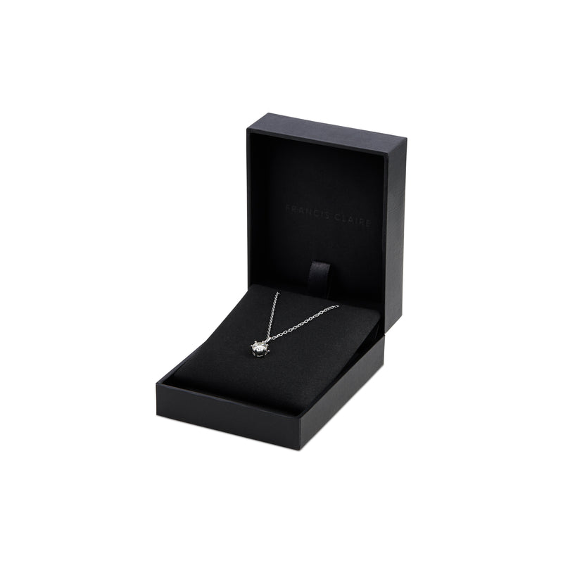 Seren Moissanite Pendant - 0.85 Carat DEF-color Gemstone