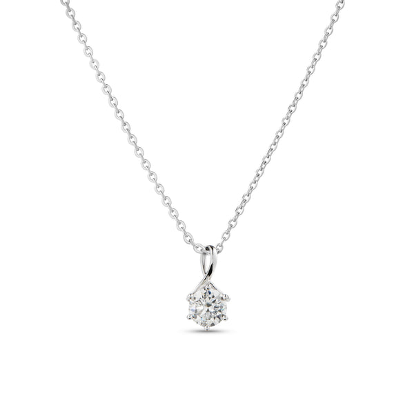 Seren Moissanite Pendant - 0.85 Carat DEF-color Gemstone