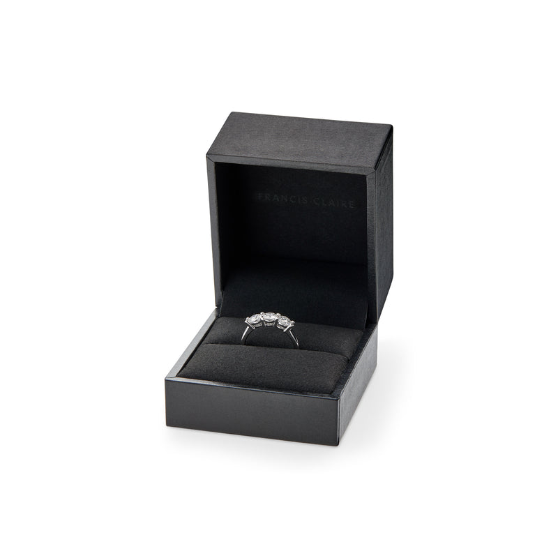 Carys Moissanite Ring - Total 1.27 Carat DEF-color Gemstone