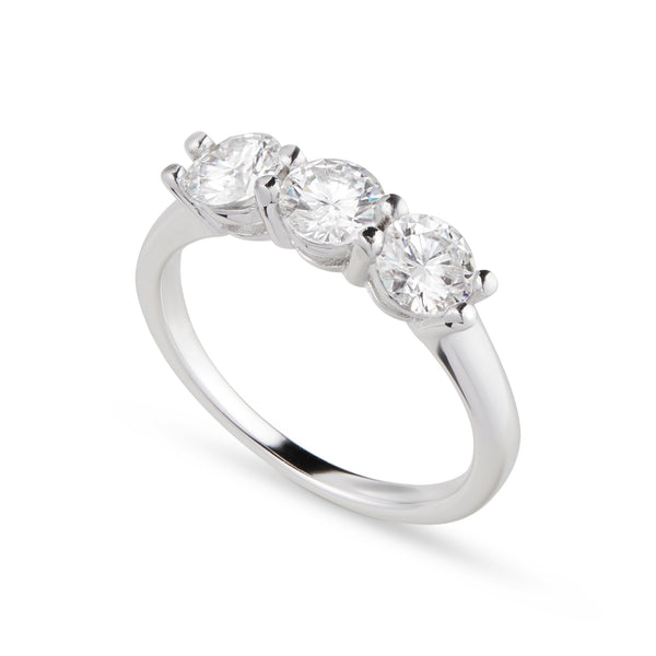 Carys Moissanite Ring - Total 1.27 Carat DEF-color Gemstone