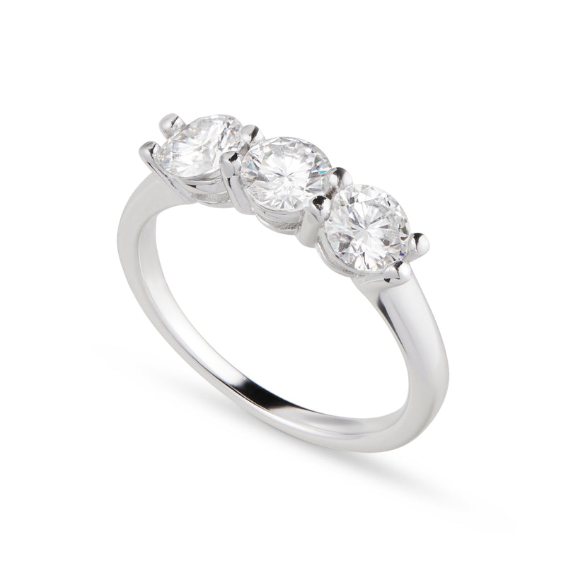 Carys Moissanite Ring - Total 1.27 Carat DEF-color Gemstone