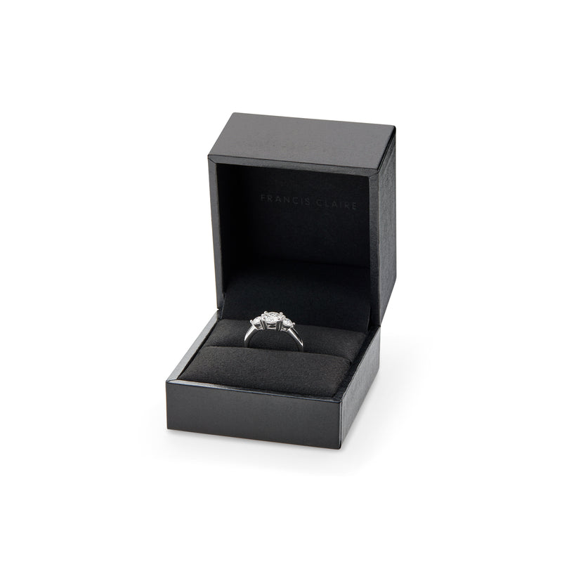 Cadi Moissanite Ring - Total 1.36 Carat DEF-color Gemstone