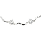 Arwen Moissanite Bracelet - Total 2.55 Carat DEF-color Gemstone