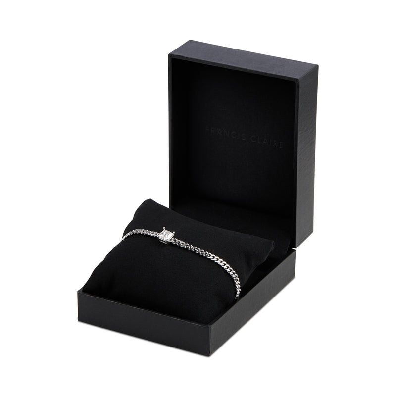 Selene Moissanite Bracelet - 0.80 Carat DEF-color Gemstone