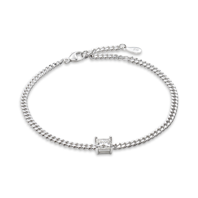 Selene Moissanite Bracelet - 0.80 Carat DEF-color Gemstone