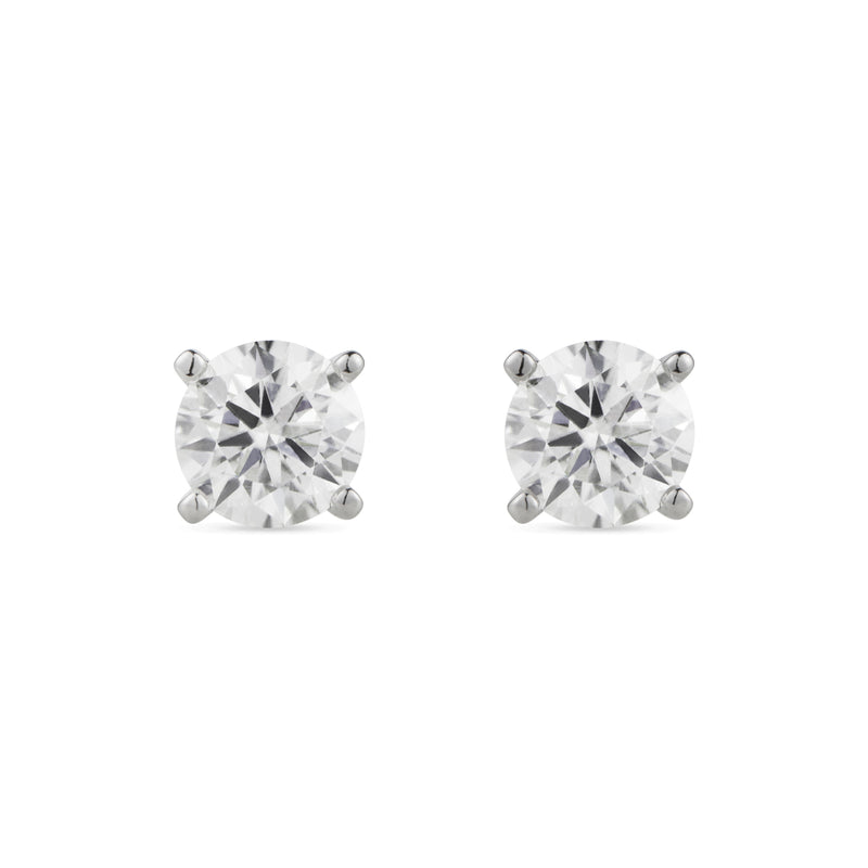 Lillin Moissanite Earrings - 1.7 Carat DEF-color Gemstone