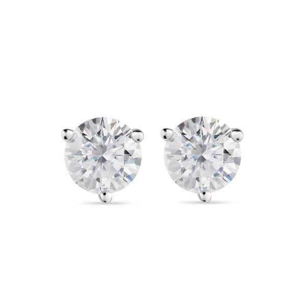 Elara Moissanite Earrings - 0.85 Carat DEF-color Gemstone