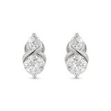 Zara Moissanite Earrings - Total 1 Carat DEF-color Gemstone