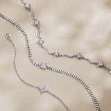 Thalassia Moissanite Bracelet - 0.34 Carat DEF-color Gemstone