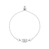 Farah Moissanite Bracelet - 0.85 Carat DEF-color Gemstone