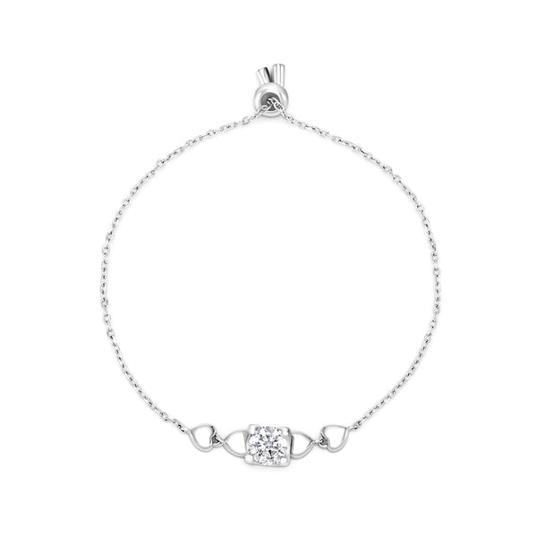 Farah Moissanite Bracelet - 0.85 Carat DEF-color Gemstone