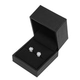 Nicola Moissanite Earrings - Total 1.70 Carat DEF-color Gemstone