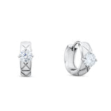 Nerissa Moissanite Earrings - Total 0.85 Carat DEF-color Gemstone