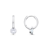 Noella Moissanite Earrings - Total 1.70 Carat DEF-color Gemstone