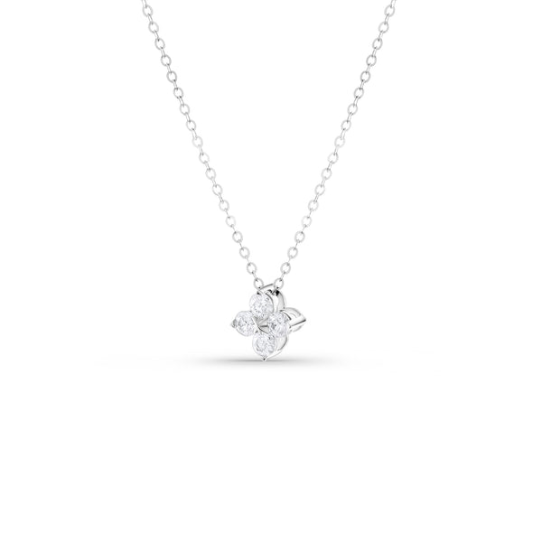 Pippa Moissanite Pendant - Total 0.34 Carat DEF-color Gemstone