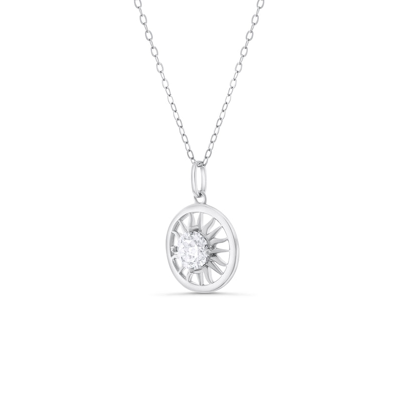 Phoebe Moissanite Pendant - 0.85 Carat DEF-color Gemstone