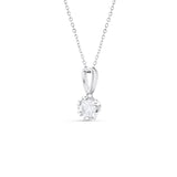 Petra Moissanite Pendant - 2.55 Carat DEF-color Gemstone