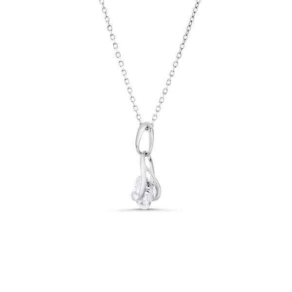 Primrose Moissanite Pendant - 1.70 Carat DEF-color Gemstone