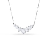 Paloma Moissanite Pendant - Total 2.38 Carat DEF-color Gemstone