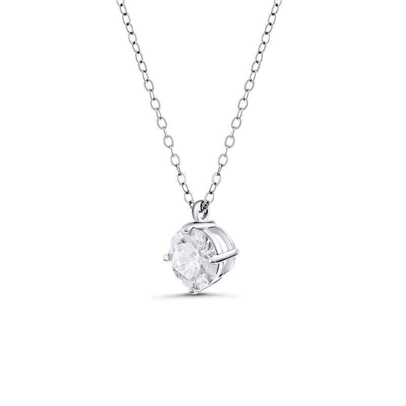 Isadora Moissanite Pendant - 1.70 Carat DEF-color Gemstone