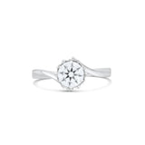 Raina Moissanite Ring - 0.85 Carat DEF-color Gemstone