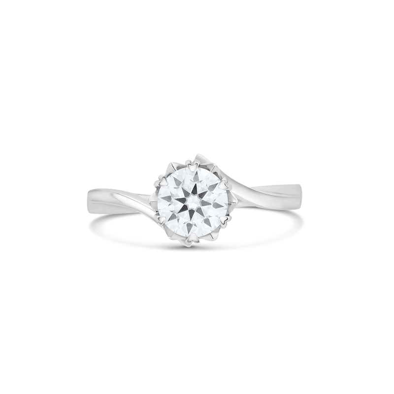 Raina Moissanite Ring - 0.85 Carat DEF-color Gemstone