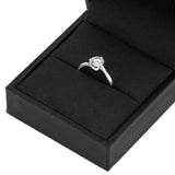 Niara Moissanite Ring - 0.85 Carat DEF-color Gemstone