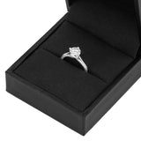 Aviva Moissanite Ring -  0.85 Carat DEF-color Gemstone