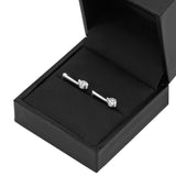 Cressida Moissanite Earrings - Total 0.85 Carat DEF-color Gemstone