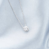 Odette Moissanite Pendant - 0.85 Carat DEF-color Gemstone