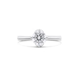 Aviva Moissanite Ring -  0.85 Carat DEF-color Gemstone