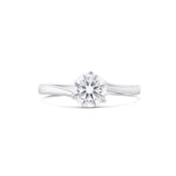 Niara Moissanite Ring - 0.85 Carat DEF-color Gemstone