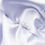 Bellamy Moissanite Ring - 0.85 Carat DEF-color Gemstone