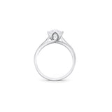 Aviva Moissanite Ring -  0.85 Carat DEF-color Gemstone