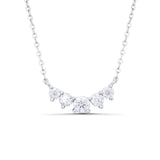 Corazon Moissanite Pendant - Total 0.44 Carat DEF-color Gemstone