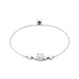 Farah Moissanite Bracelet - 0.85 Carat DEF-color Gemstone