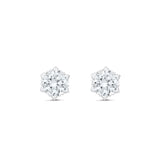 Nicola Moissanite Earrings - Total 1.70 Carat DEF-color Gemstone